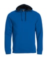 Heren Hoodie Clique Classic Kobalt
